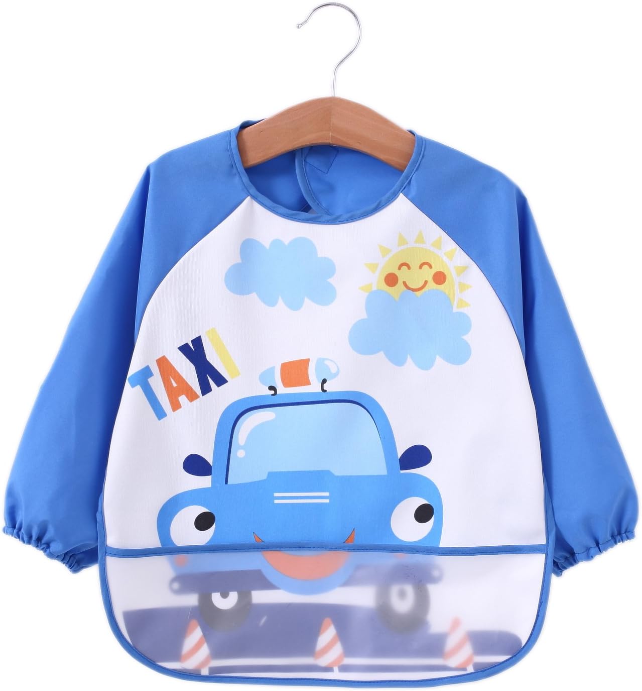 6 Meses Babylaza Babero De Manga Larga Arte Delantal De Manga Impermeable Con Mangas Babero Unisex Bebe Lactancia Y Alimentacion Bebe Ourhouserestaurant Com