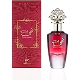 Khadlaj Nuha Cherry Blush – Fruity, Floral, Sweet, Woody – Eau de Parfum Spray Long-Lasting Fragrance for Women, 2.87 Ounce / 85 ml