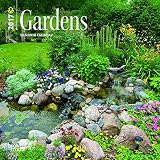 Gardens 2017 Mini 7inch x 7inch Hanging Square Wall Photographic Planner Calendar by 