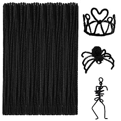 Anvin Pipe Cleaners 100 Pcs Black Color Chenille