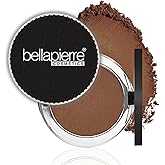 Bellapierre Compact Mineral Foundation SPF 15 – Pressed Powder Foundation, Concealer, Finishing & Setting Powder, On-the-Go Compact, Lightweight, Talc-Free, Non-Toxic – 0.35 oz - Double Cocoa