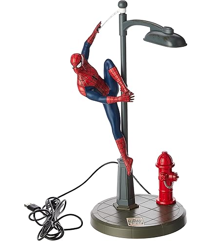 Marvel Spider-Man USB Powered Glitter Motion Lamp LED Light