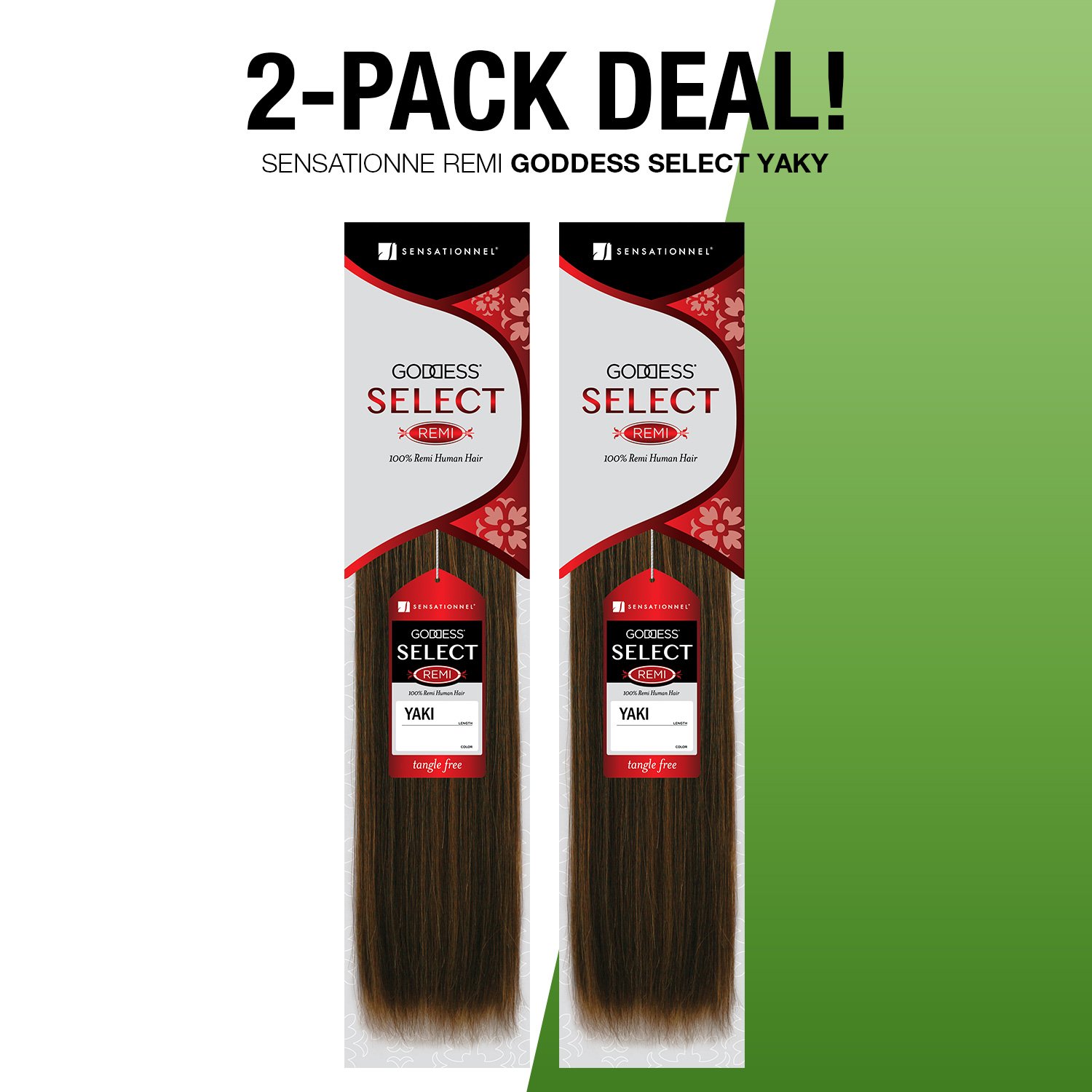 Amazon Com 2 Pack Deals Remi Human Hair Weave Sensationnel