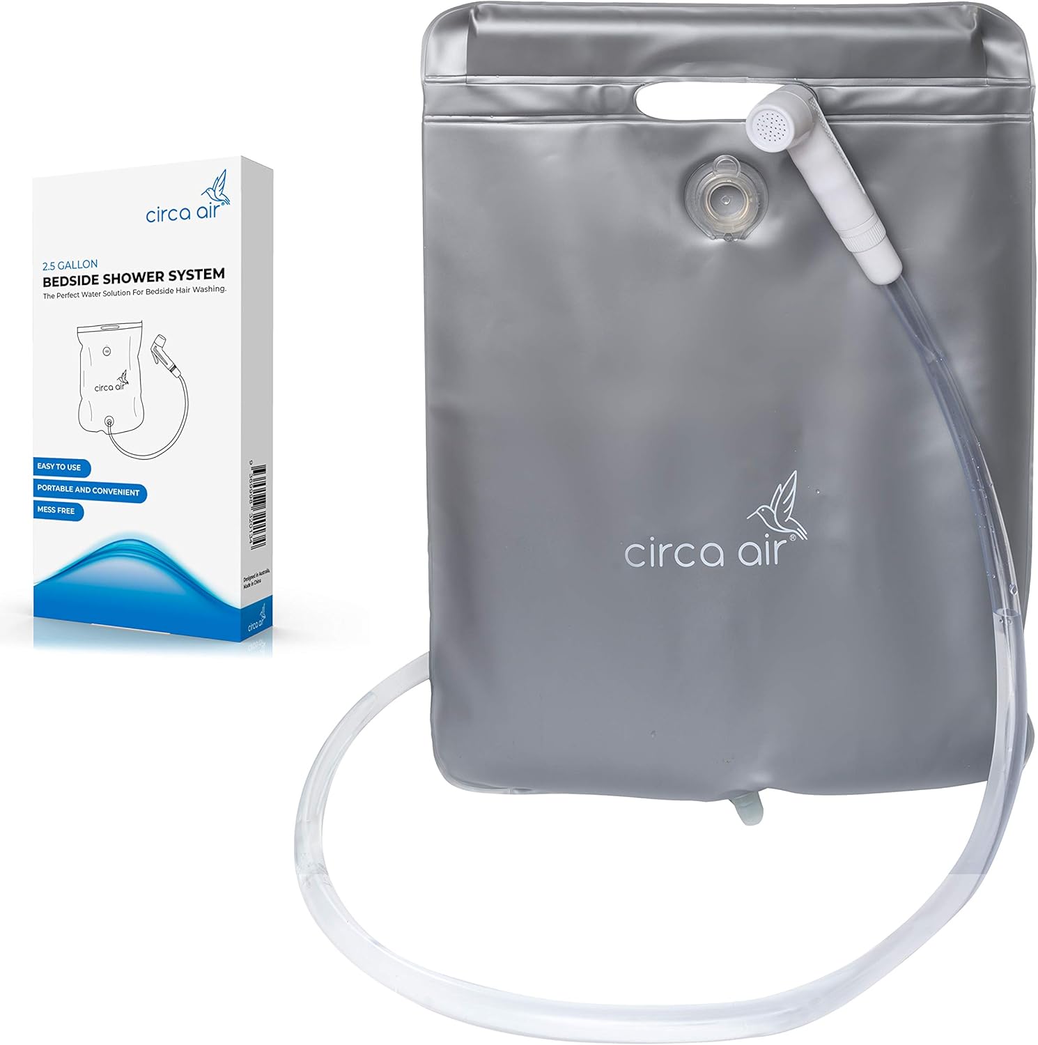 Circa Air Bedside Shower System 2.5 GL Water Shower Bag