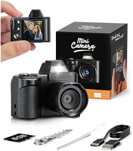 Amazon.com : Mini Keychain Digital Camera,1080P Tiny Portable