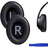 Adhiper Replacement Ear Pads for Bose 700/NC700 Wireless Headphones,NC700 Protein Leather Ear Cushions,Headphone Earpads with Memory Foam (Black
