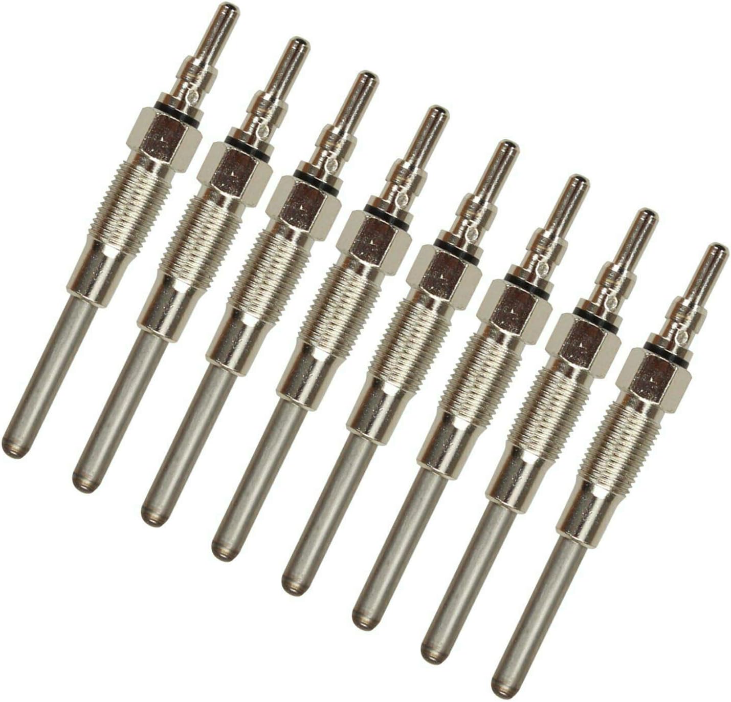 SUPERFASTRACING 8pcs Glowplug Set Glow Plugs Replacement