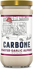 Carbone, Sauce Pasta Alfredo Roasted Garlic, 15 Ounce