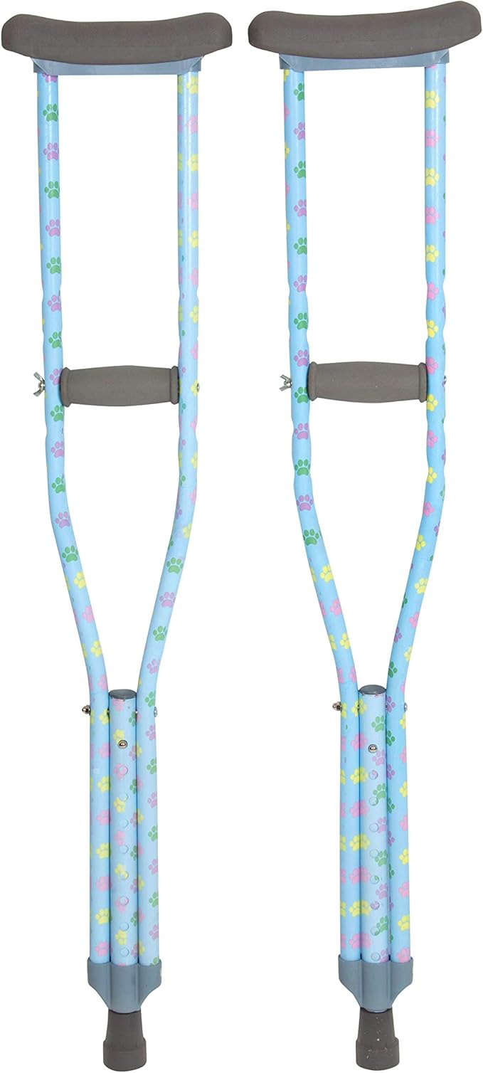 My Crutches Youth Crutches, Paw Print Amazon.ca Health & Personal Care