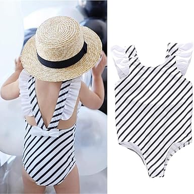 Amazon Babsully 水着 子供用 ビキニ 連体水着 可愛い女の子