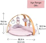 Ingenuity Cosy Spot Reversible Duvet Activity Gym Pink Calla 6 Toys view 10