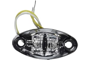 ダイヤモンド Diamond Group 52503 Clear/Amber 2 Diode 2 Wire LED Marker Light