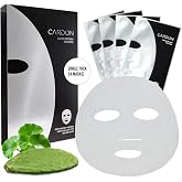 Cardon Cactus Soothing Sheet Mask | Korean Sheet Masks for All Skin Types | Korean Skin Care Mask | Vitamin E, Cactus Extract, Heartleaf, Cica | 4-Pack