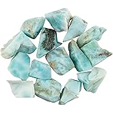 CRYSTALINES Natural Raw Gemstones, Rough Stones Crystals Jewelry, Handmade Fashion Jewelry for Women, Wicca & Reiki Healing Crystals, Bohemian, Christmas Gift