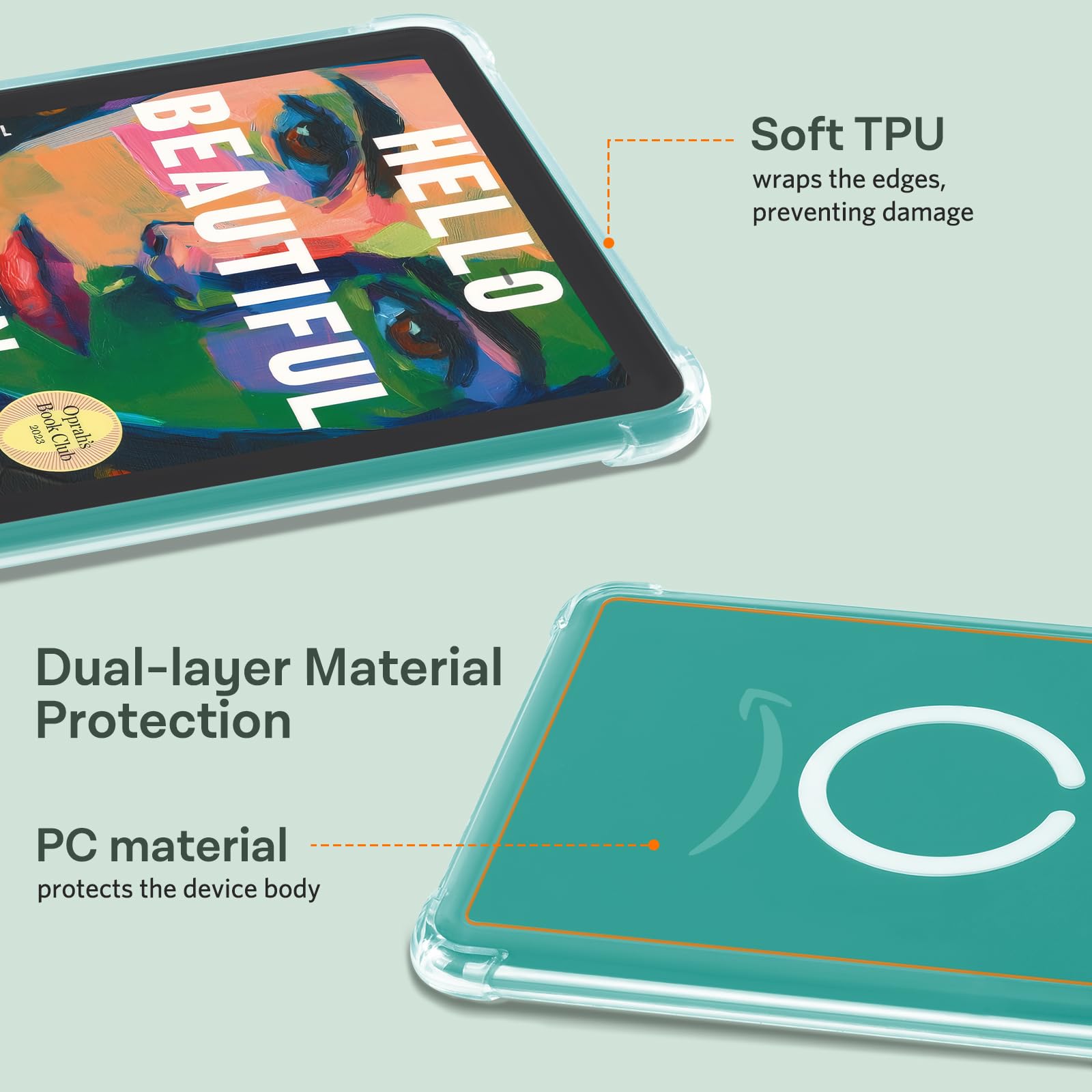 iDLEHANDS Magnetic Clear Case for 7