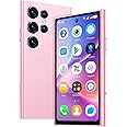 soyes Mini Smartphone Upgraded 4.0'' HD Touch Screen Mini Phone for Kids Unlocked World's Smallest 2000mAh Battery Dual SIM Little Mobile Phone with Face ID Pocket Child Cellphone 2GB+16GB Pink