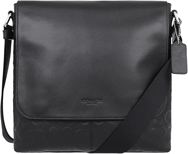 Amazon コーチ Coach バッグ ショルダーバッグ F722 ブラック Blk シグネチャー バッグ メンズ レディース アウトレット品 並行輸入品 Coach コーチ ショルダーバッグ