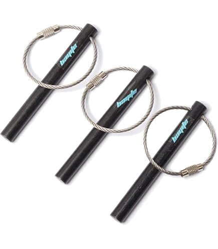 thumbnail image 2 of Ferrocerium Rod Fire Starter With Handle & Steel Scraper – Outdoor Camping Flint Striker 2 of 4