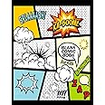 Blank Comic Book For Kids : Create Your Own Comics With This Comic Book Journal Notebook: Over 100 Pages Large Big 8.5" x 11"