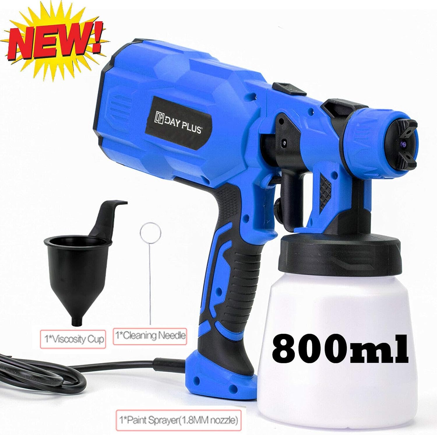 Paint Sprayer Spray Gun Airless HVLP Electric 550w Car Spraygun Fence