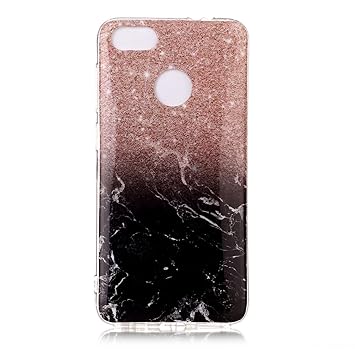 Lomogo Huawei P9 Lite Mini/Y6 Pro 2017 Case Soft Silicon Case Shockproof Anti-Scratch Marble Case Cover for Huawei Y6 Pro 2017/P9 Lite Mini - LOYHU20969 L1