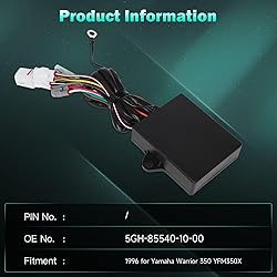 SCITOO CDI BOX Module Ignition Coil for Yamaha