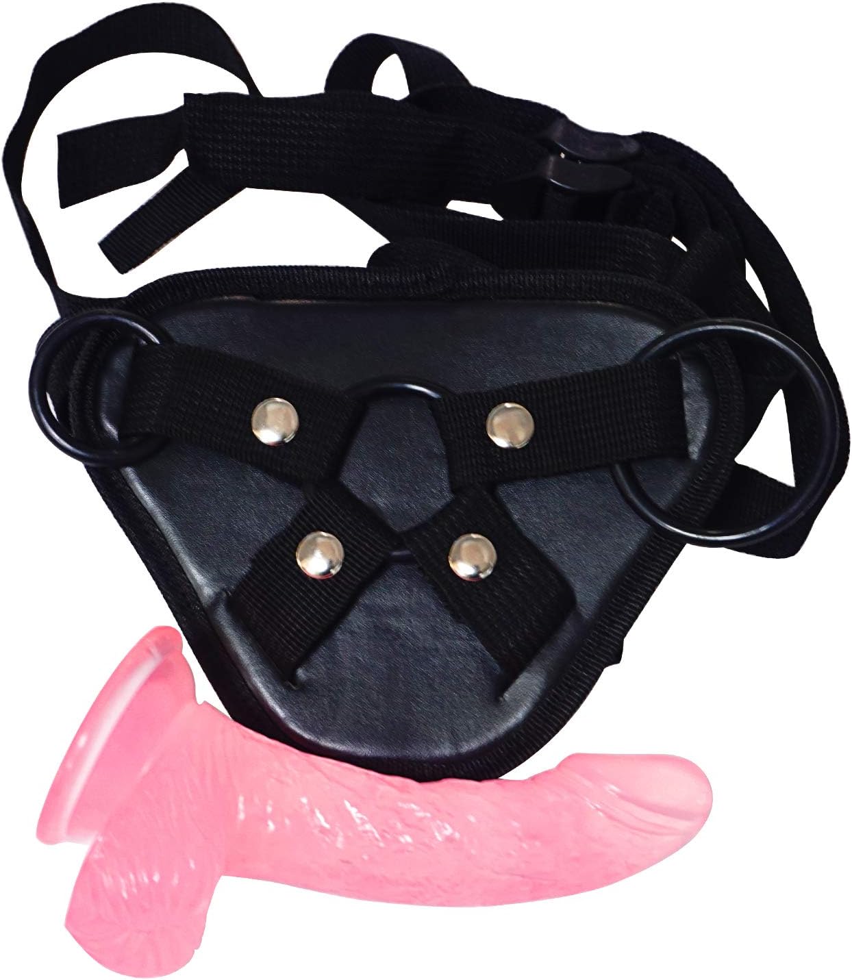 Thin Toy for Beginner Strapon Personal Trainer Tool (Pink)