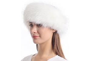 LA CARRIE Faux Fur Headband with Stretch Women's Winter Earwarmer Earmuff