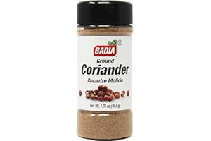 Badia Ground Coriander, 1.75 oz – Premium Culantro Spice, Bright, Citrusy & Slightly Peppery Flavor
