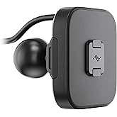 Peak Design Mobile Ball Mount Adapter, Locking, Qi2 Charging, Magnetic Mounting Technology, Works with 1" Ball-and-Socket Phone Mount for Car, Truck, Motorcycle, Boat and More