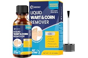 MEOLY Salicylic Wart Removal Freeze Away: Fast-Acting Wart Removal Maximum Strength for Men and Women - Plantar Wart Genital Wart Corns Calluses 30 ML