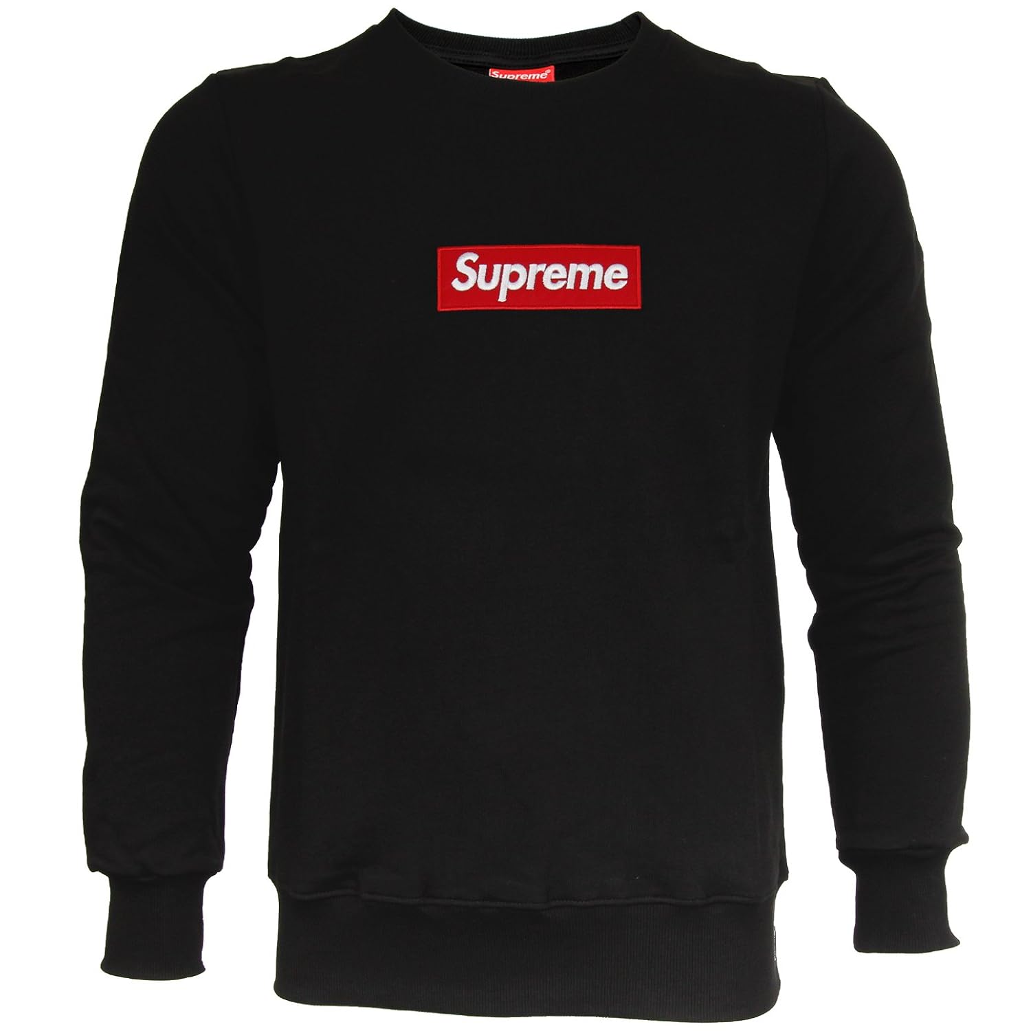 Supreme Italia SUFE 1103 Mens Sweatshirt Pullover with Patch Logo White Dope Skate Streetwear