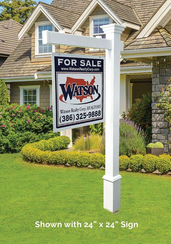 4Ever Products Vinyl PVC Real Estate Sign