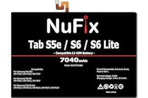 NuFix Battery Replacement Kit for Samsung Tab S6 Lite SM-P610 EB-BT725ABU (Only Battery)