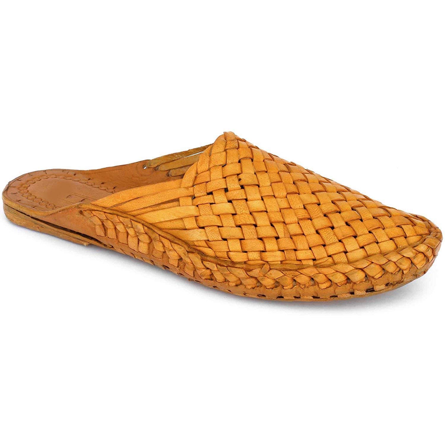 Countless StepsMen A15.2 Leather Kolhapuri Slipper