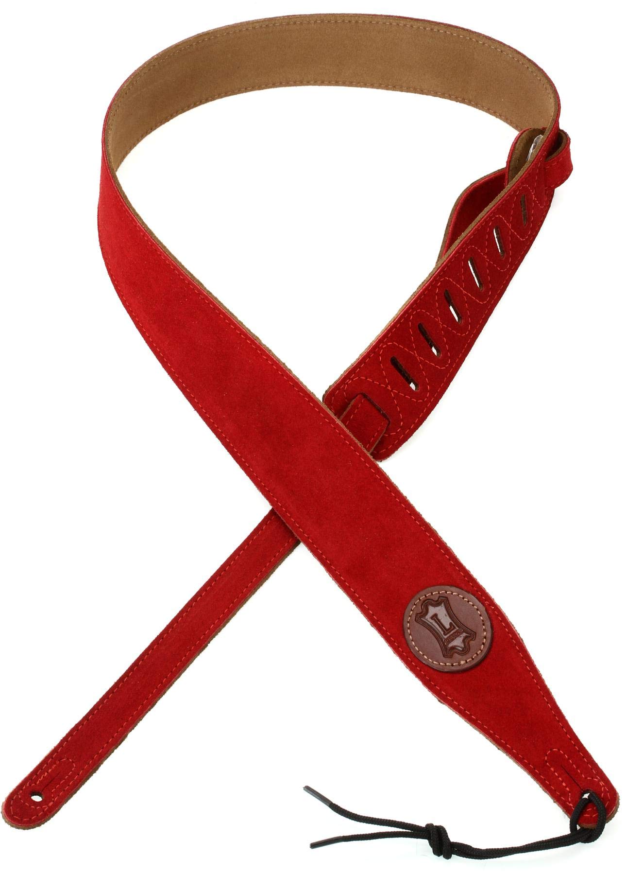 Levy's Leather MS217-RED Guitar Strap