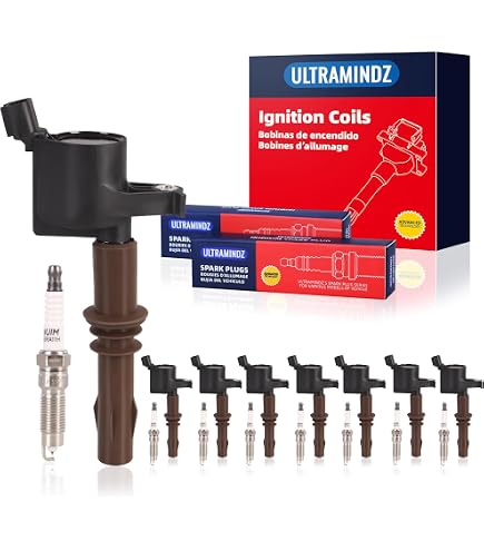 8 Pack Ignition Coils & Spark Plugs For 2004-2008 Ford F150 5.4L 3V - DG511 FD508 Precision Auto Labs