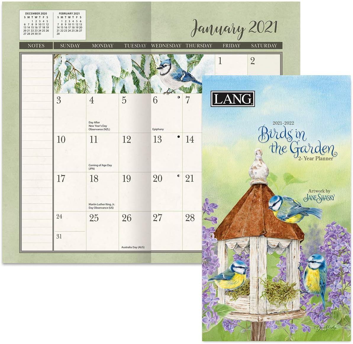 Lang Birds in The Garden 2021 Two Year Planner (21991071093)