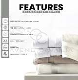 GC GAVENO CAVAILIA Fade Resistant Bath Towels 700GSM Cream 4Pk view 3
