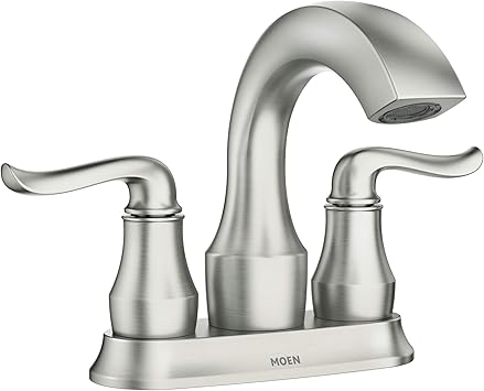 Pfister Weller Lg49wr0k Widespread Bath Faucet Brushed Nickel Finish Amazon Com
