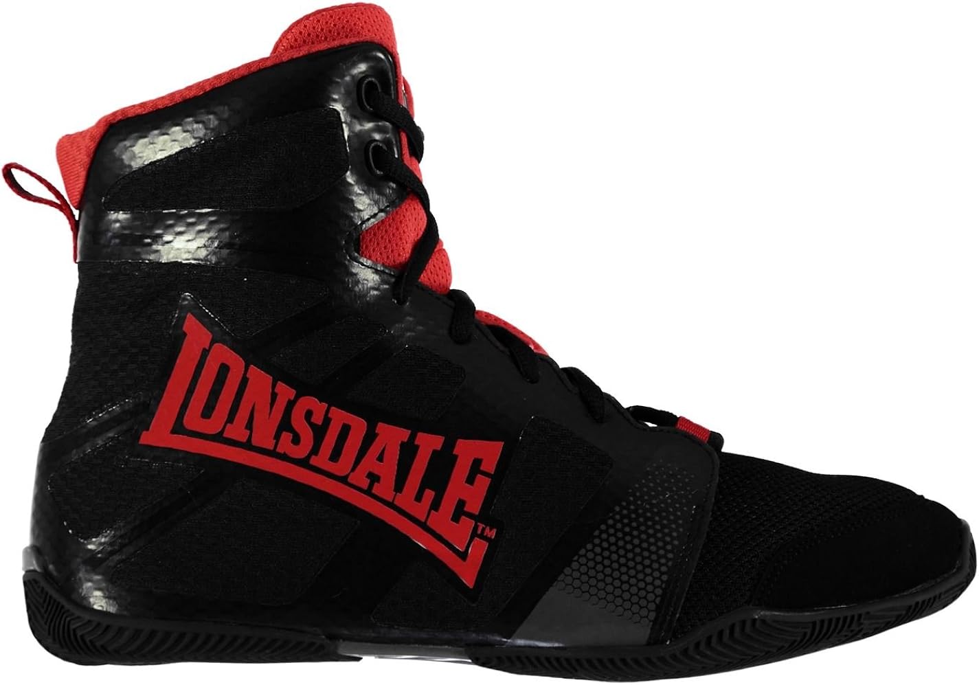 Lonsdale Herren Ghostspeed Boxstiefel Boxen Schuhe Stiefel Boxschuhe