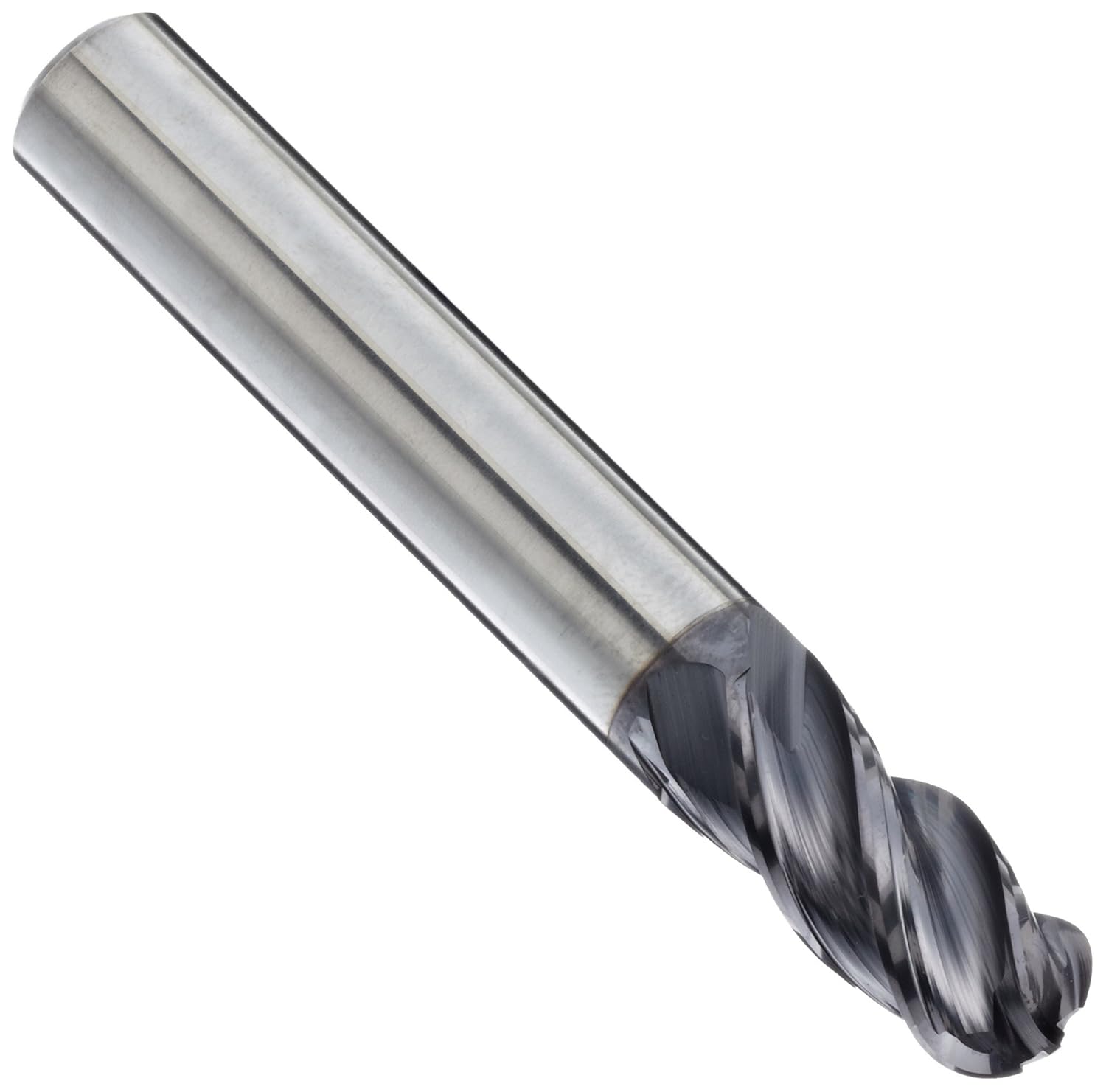 YG1 EMB74 Carbide Ball Nose End Mill, Long Reach, Vibration Resistant