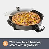 VonShef Large 6L Multi Cooker Electric Frying Pan 1500W 42cm view 4