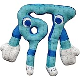 Steal a Brainrot Plush, Soft Huggable Decor for Rooms, 67 Plush, Strawberry Elephant, Los Tralaleritos, Lucky Block, Esok Sekolah, Sammy Plush, Collectible Gift for Fans (Blue 67)