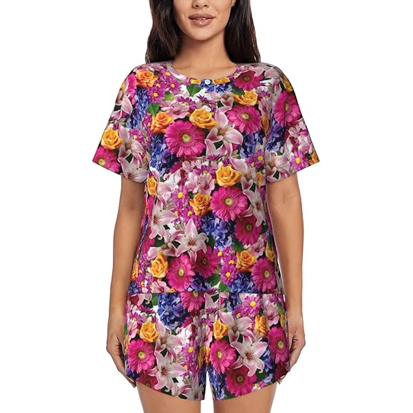 DESIGN - Pigiama Con Maglietta Oversize E Pantaloncini Celeste Con - Foto 11