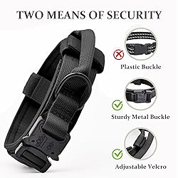Tactical Dog Collar, Adjustable Military Training