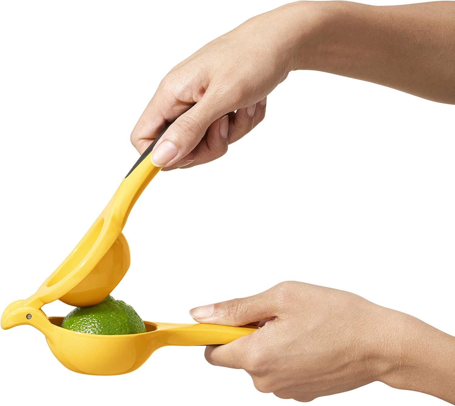 OXO Good Grips CItrus Squeezer, Yellow/Black, 10-1/2 in L x 1-1/2 in W x 4.24 in H: Hand Juicers: Kitchen & Dining