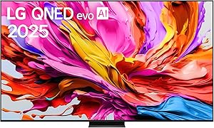 LG QNED evo AI QNED86 TV 50 pollici, Smart TV 4K, Processore α7 Gen8, Dynamic QNED Color, Local Dimming, webOS con AI e telecomando puntatore AI, Gaming con VRR 4K@60Hz, 50QNED86A6C 2025