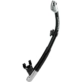 SCUBAPRO Spectra Dry Snorkel, Black Silver