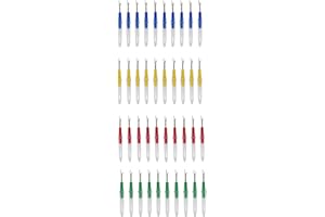 DODOGA 40pcs Colorful Seam Ripper Seam Rippers for Sewing Tool Handy Stitch Ripper Hem Ripper Sewing Stitches Sewing Tools Hem Ripper Stitch Ripper for Opening Removing Seams and Hems, 4 Colors,40 Pcs